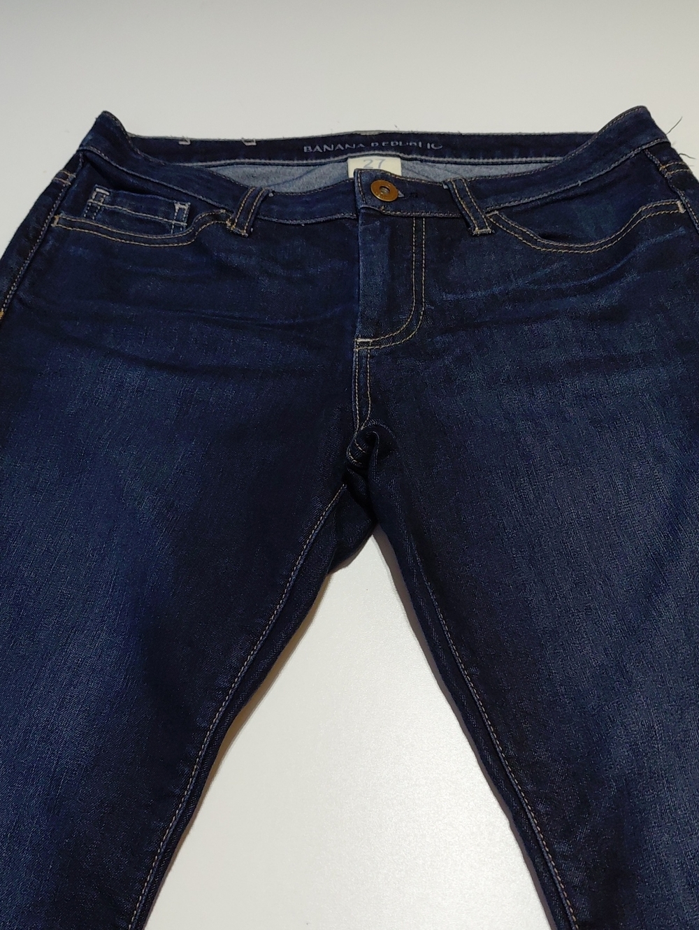 BANANA REPUBLIC Women's Ultimate Skinny Dark Blue Jeans Size 27